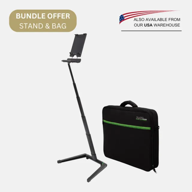 RATstands Jazz Universal Tablet stojan na noty + Gig Bag Pro